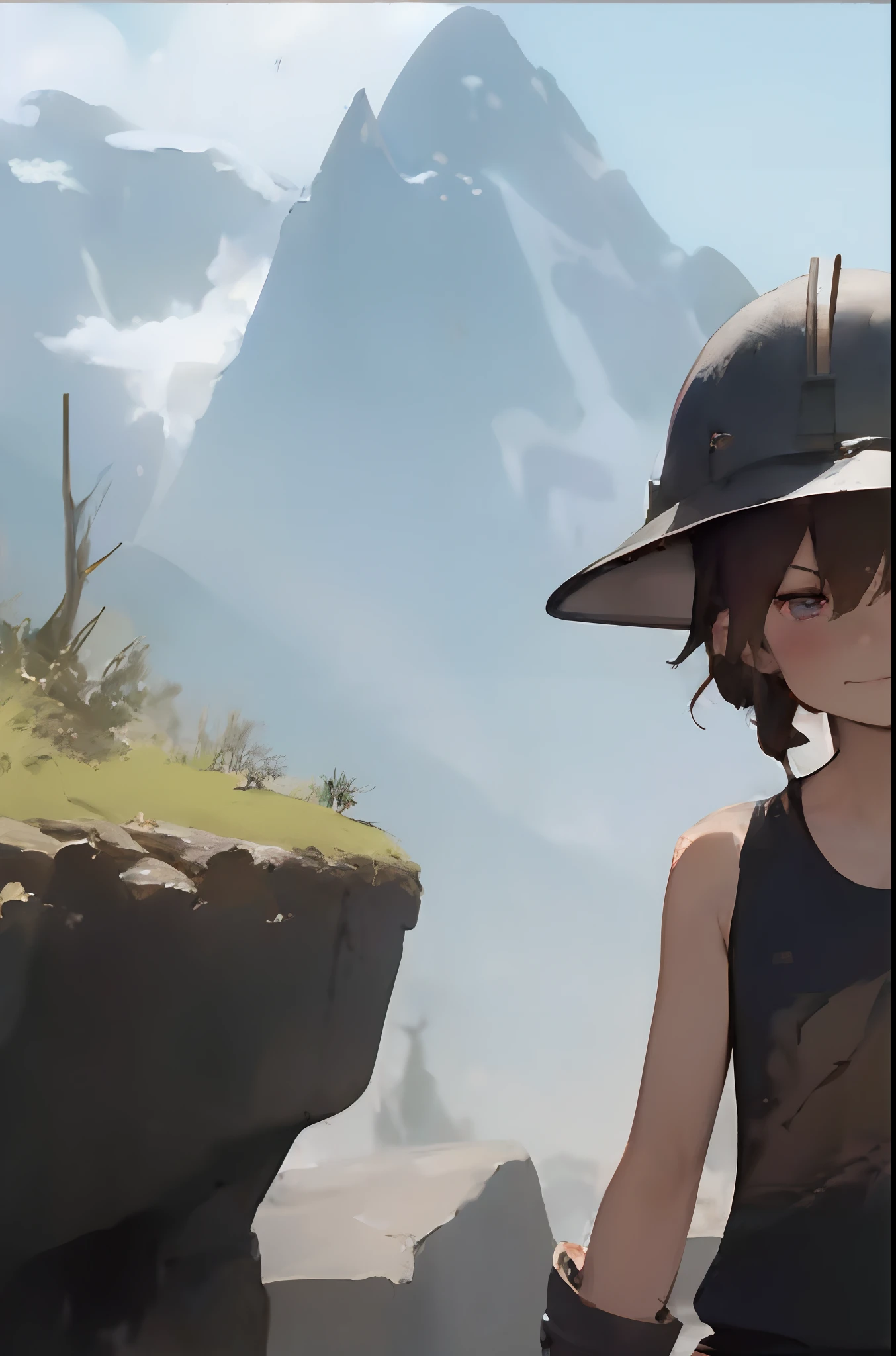 There is a woman walking down the street with a sword, artwork in the style of guweiz, guweiz, Female protagonist 👀 :8, epic rpg portrait, zora々Shitarya, beautiful full-body concept art, guweiz on artstation pixiv, guweiz on pixiv artstation, mighty princess of the wasteland