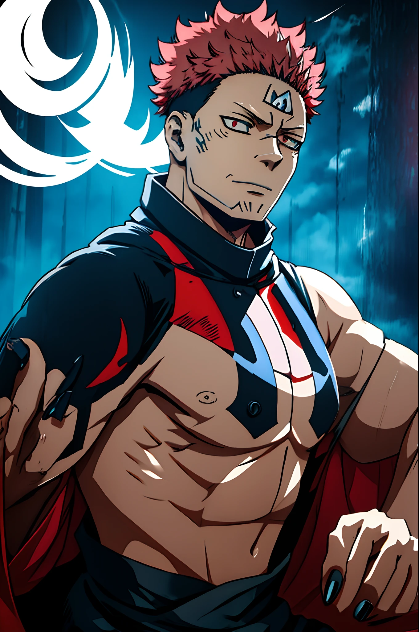 Sakuna from jujutsu kaisen anime