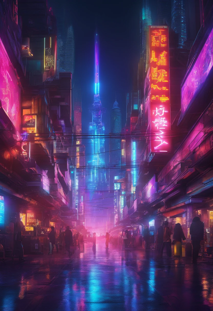 landscapes、Huge Buildings、the angel's wings、Blue light