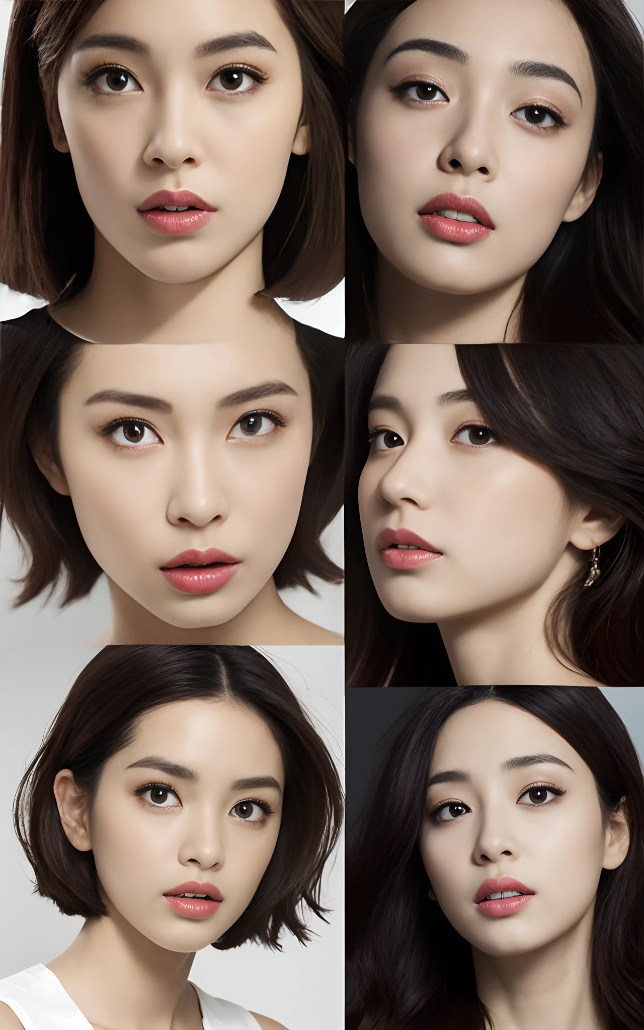 Highly detailed CG unity 8k wallpaper, of the highest quality, masutepiece, Realistic, photographrealistic, Highly detailed aesthetics, A peerless beauty,Wearing a black full lace one-shoulder dress,Exquisite and perfect facial features,Willow eyebrows,Cherry mouth,The mouth is slightly open,Fit your body,((closeup cleavage)),The thighs are exposed,HighestQuali,Seven-headed body,(looks into camera),(Positive perspective),Works of masters,32k.uhd