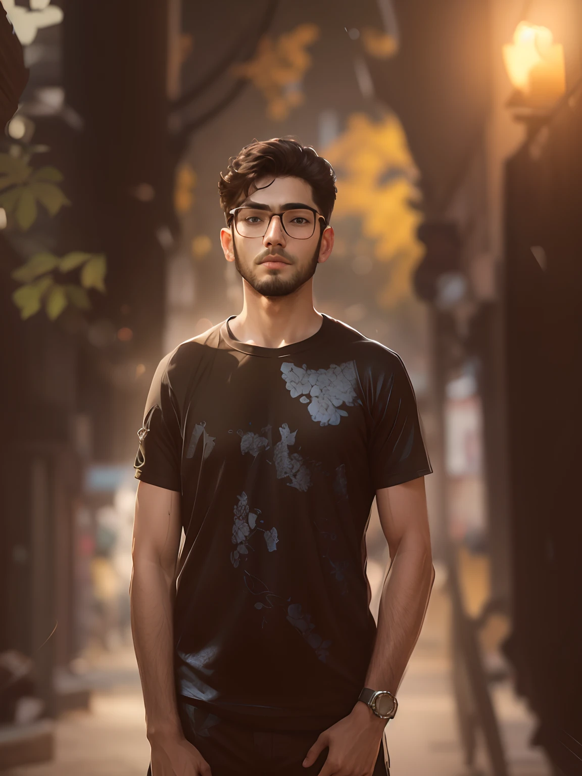 Change background, realistic face handsome boy, real face