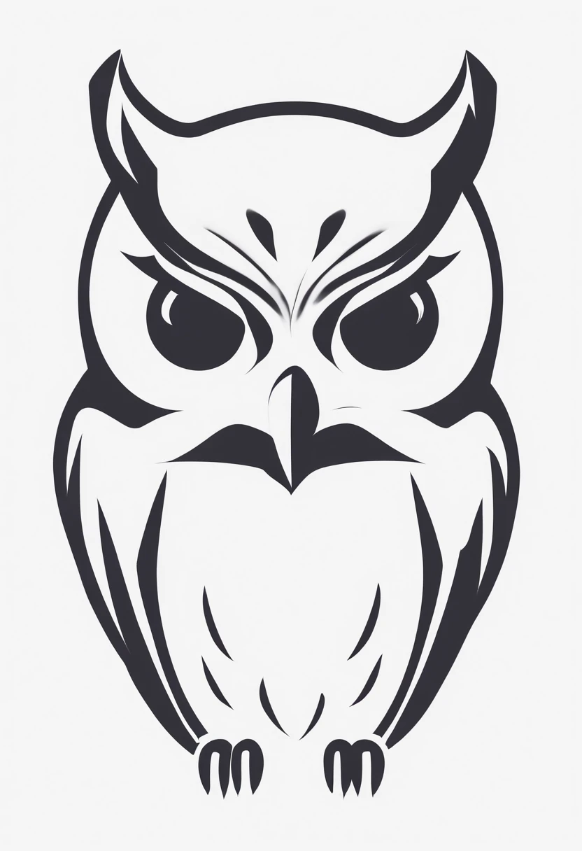 owl,Logo for school,minimalism