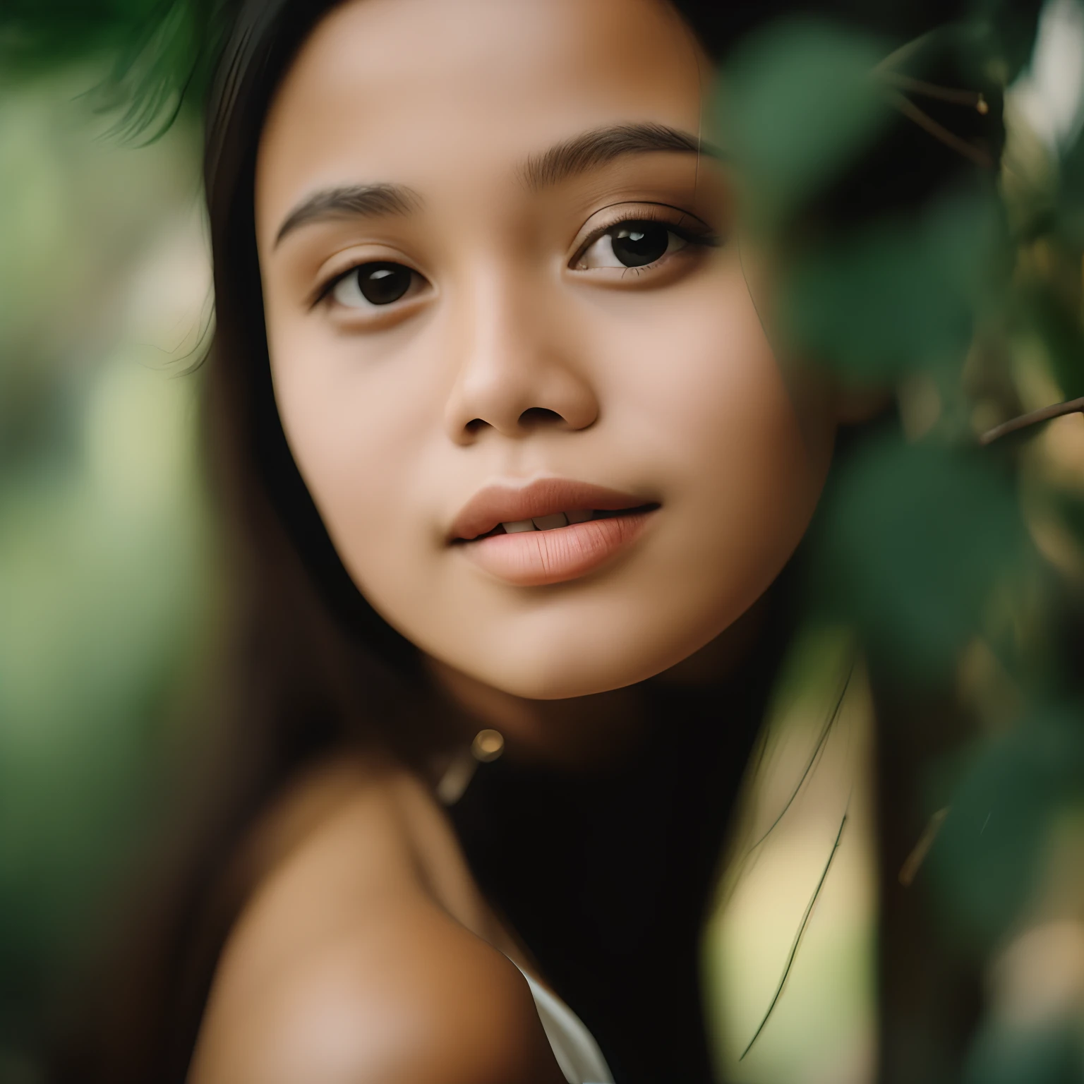 ((1 malay teen girl)), ethereal beautiful, slim, petite, soft light, ((David Hamilton style)), close up picture, masterpiece, best quality, photo-realistic, 8k, high resolution, detailed skin, 8k uhd, dslr, soft lighting, high quality, film grain, Fujifilm XT3, full body, naked, in the park