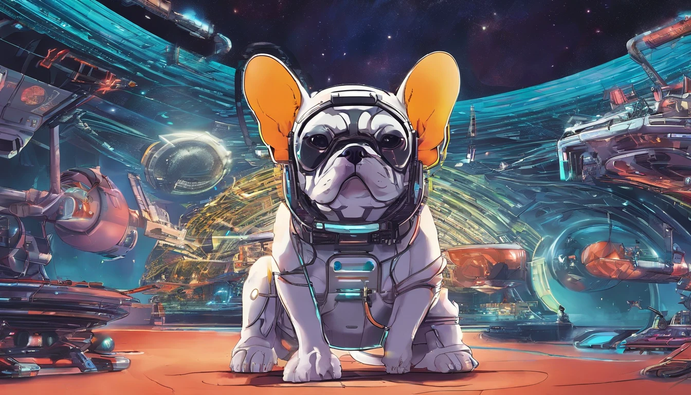 Drum 'n' Bass French Bulldog