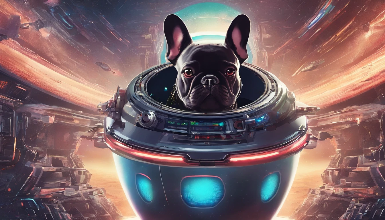 Drum 'n' Bass French Bulldog