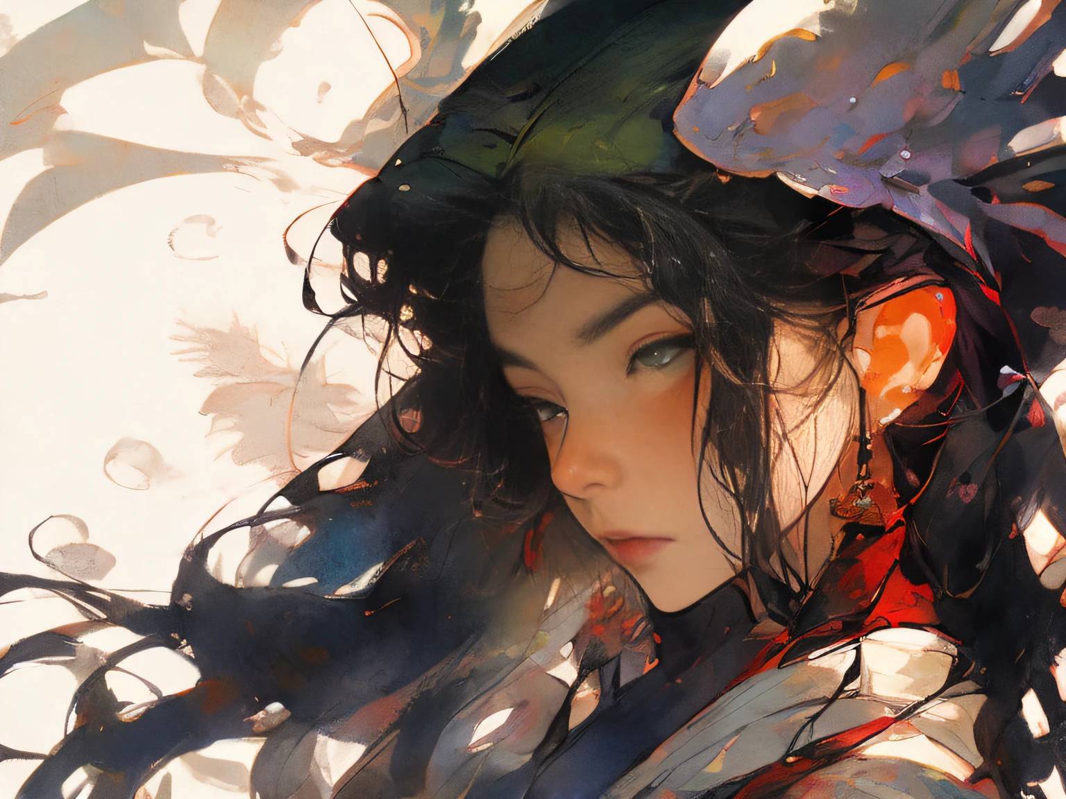 1，Continue refining The face should be clear