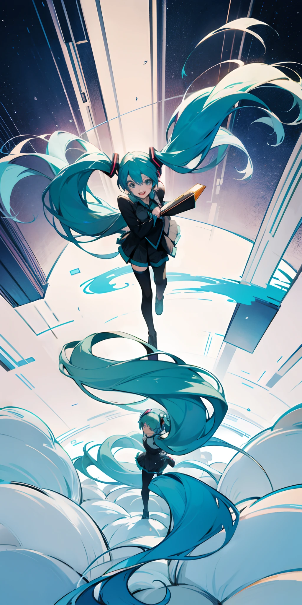 Vertical Roll Hatsune Miku