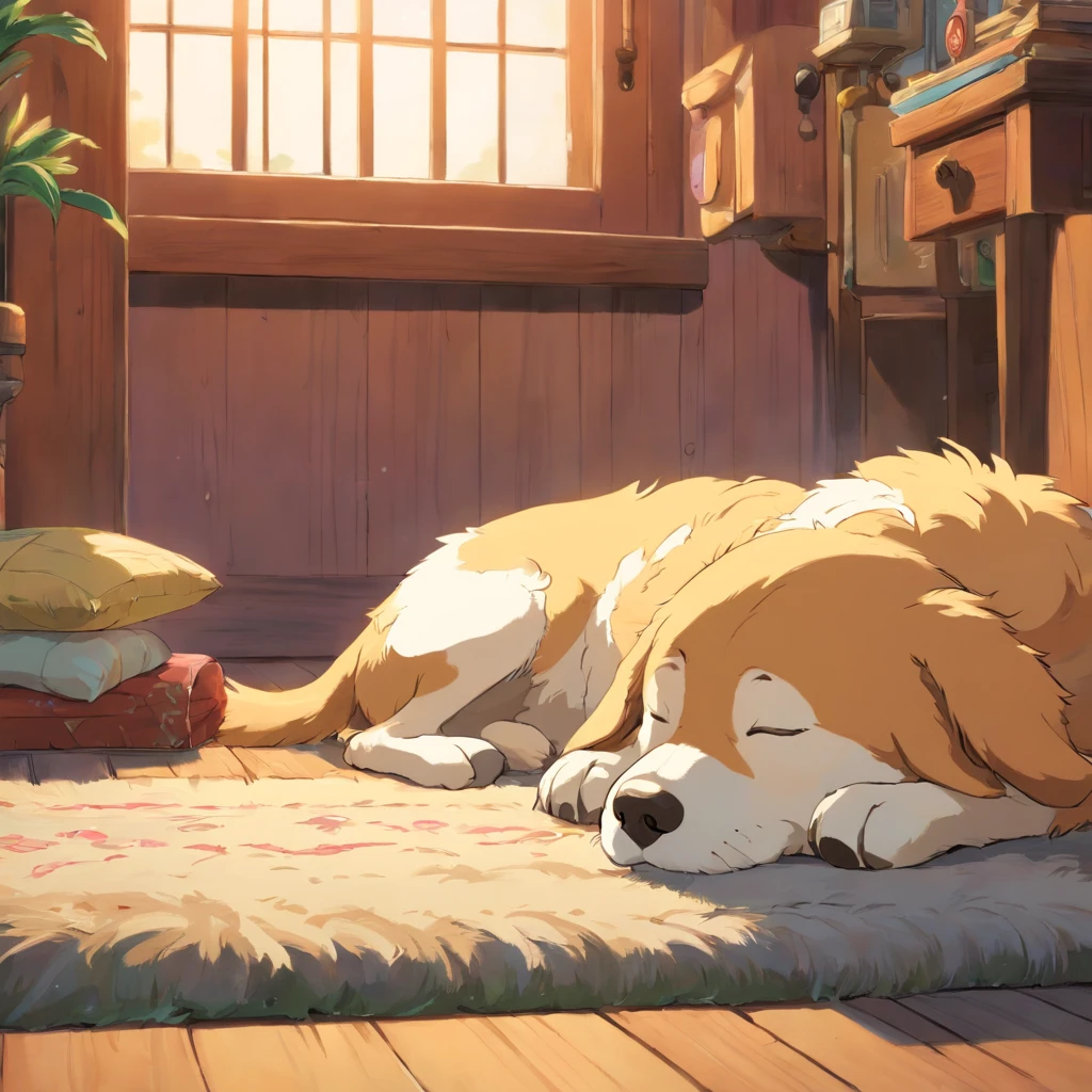 Sleepy dog