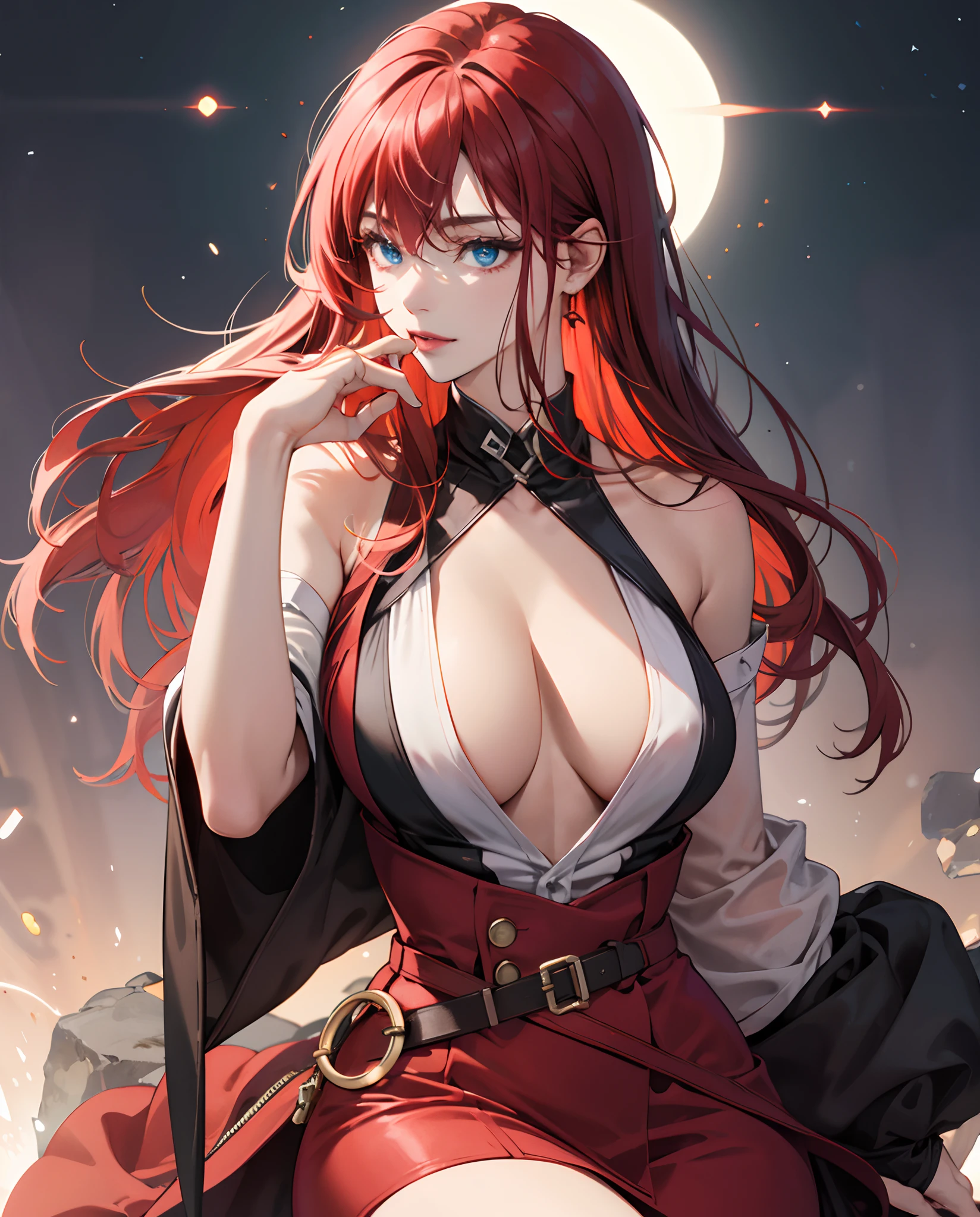 Muchimuchi Colossal Tits Real Exposure Red Hair Blue Eyes European