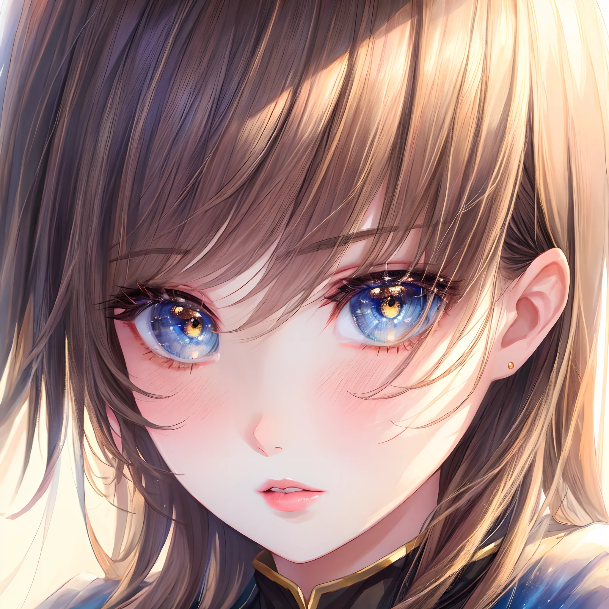 a girl, beautiful detailed eyes, beautiful detailed lips, extremely detailed eyes and face, long eyelashes, oil painting, ultra-detailed, best quality, realistic, vivid colors, portraits, warm color tone, soft lighting