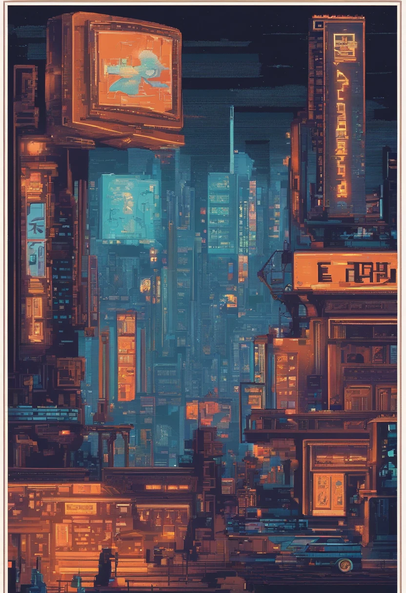 arte grafico listo para imprimir fondo negro de : "primer plano, un hermoso ruso, rubio, ropa hecha jirones, Pelo largo salvaje, ropa hecha jirones , escote, action movie scene, Jantar Distópico Cinematic Blade Runner, noche, bustling with neon signs, blade runner aesthetics, lleno de gente, movie, Pandilla de basura, persona atractiva, High emphasis on detail, Use of meteorological technology equipment, Pandilla de basura, tatuajes, Vida nocturna, lleno de vida, Pandilla de basura, action film filmed by Kon Satoshi, Estilo Semi Impasto, tinte oscuro, atmospheric, brillante, dramatic illumination, Hermosos ojos, eyes symmetrical, ojos perfectos"