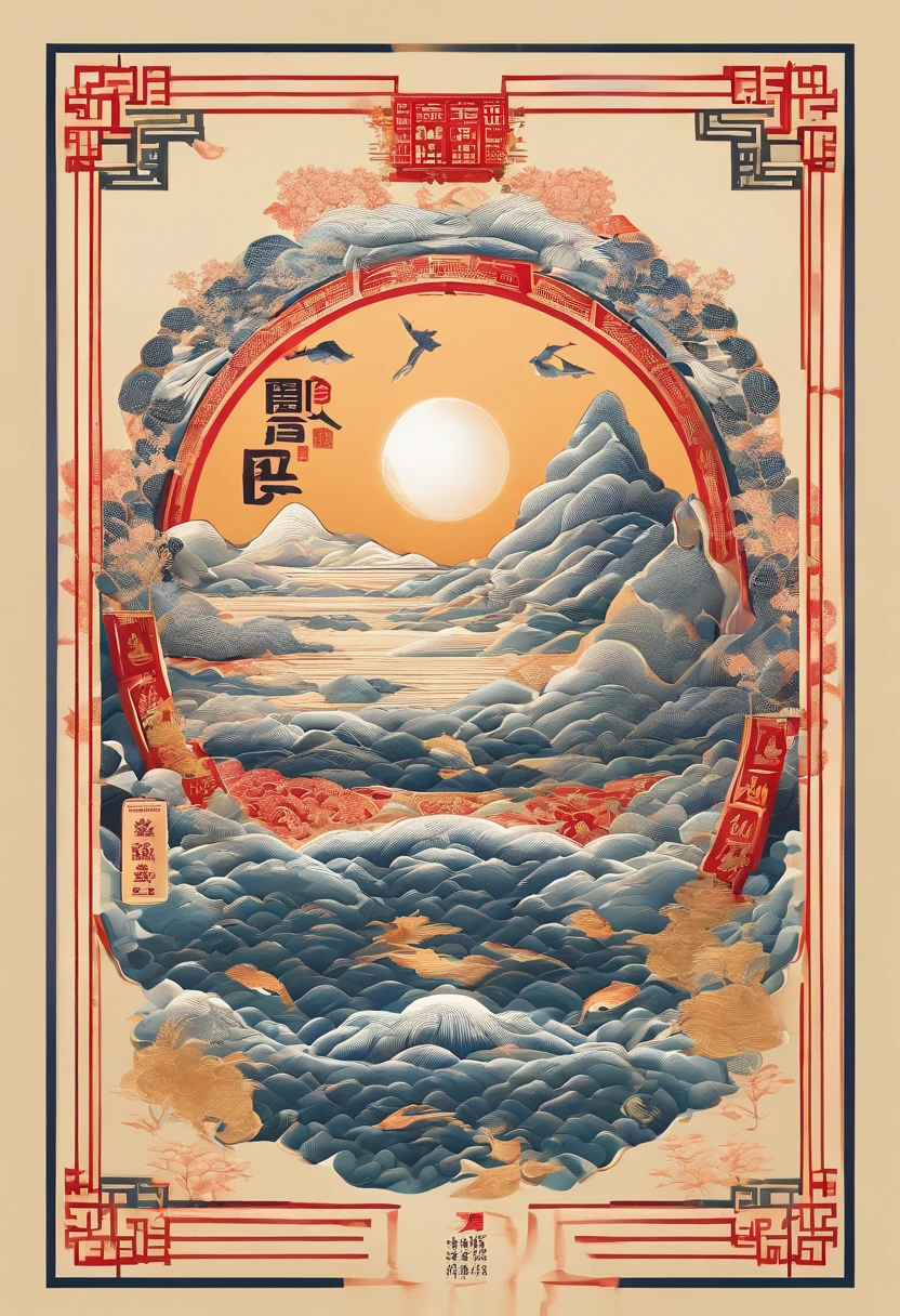 the logo for the chinese language of the book, qiangshu, logo, logo, Chiba Yuda, guangjian, Middle metaverse, nanquan, jin shan, ruanjia, image, Wang Chen, round logo, guangjian huang, zhuoxin ye, xianxia