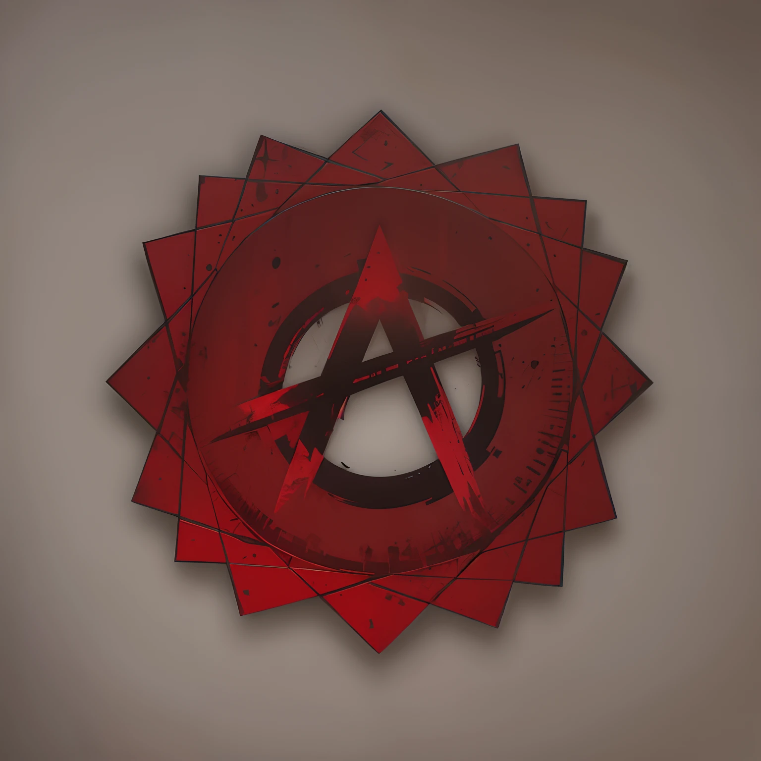 Logo,Wallpaper, Letter A, the Anarchy Symbol, Red, Black, White, Maintain only with Anarchy Symbol A, Background Only Black