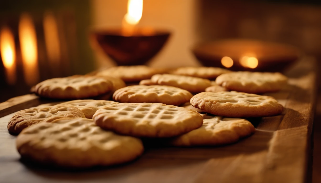 Ancient Israel、1st century、wining、Flat cookies、A similar image of the Lord Jesus Christ, Dine with the apostles in the saint.... Say,、(((Evening)))、8K high resolution cookies