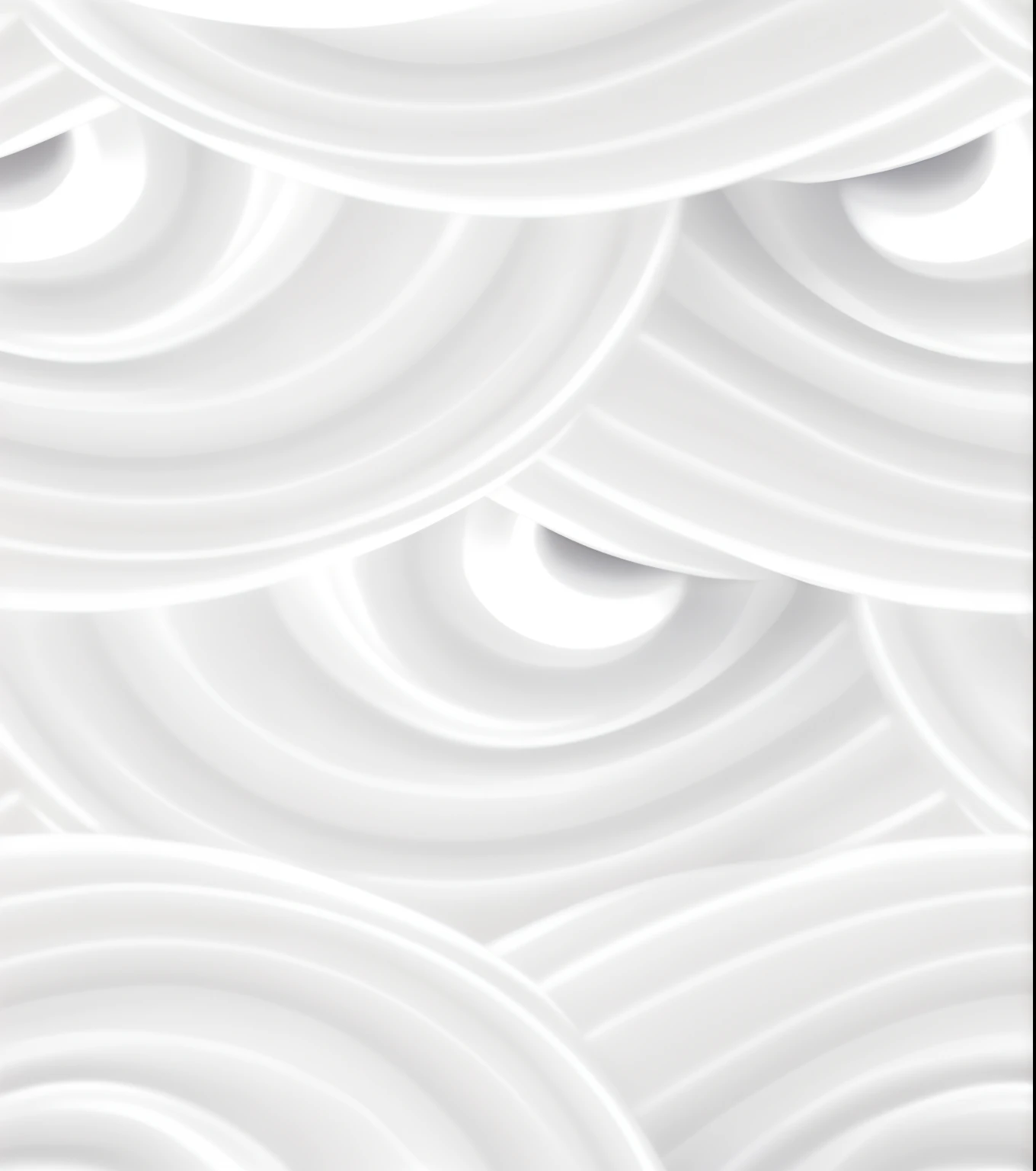 There's a white background with a bunch of swirls, Fluido branco abstrato, carved marble texture silk cloth, muito redemoinho, Whorl. nuvem, textura do albedo, turbulent lunar ripples, paisagem branca ondulada, Fractais brancos, Redemoinhos, background is white, Redemoinhos, fundo branco creme, no fundo branco