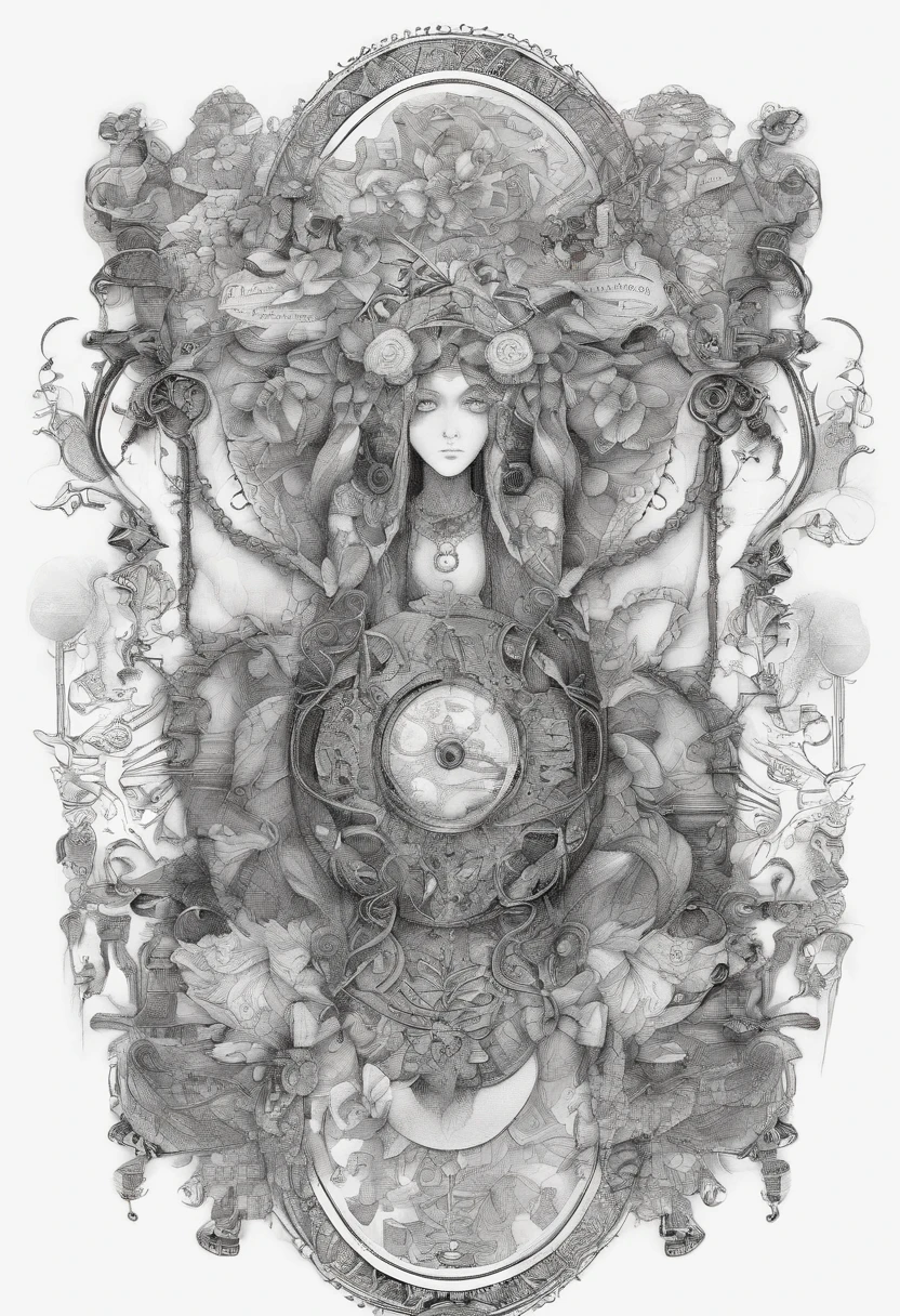 Historical knot of Anne Bachelier and Ahir Gorky,Round logo,Add text:Zhong Nanshan