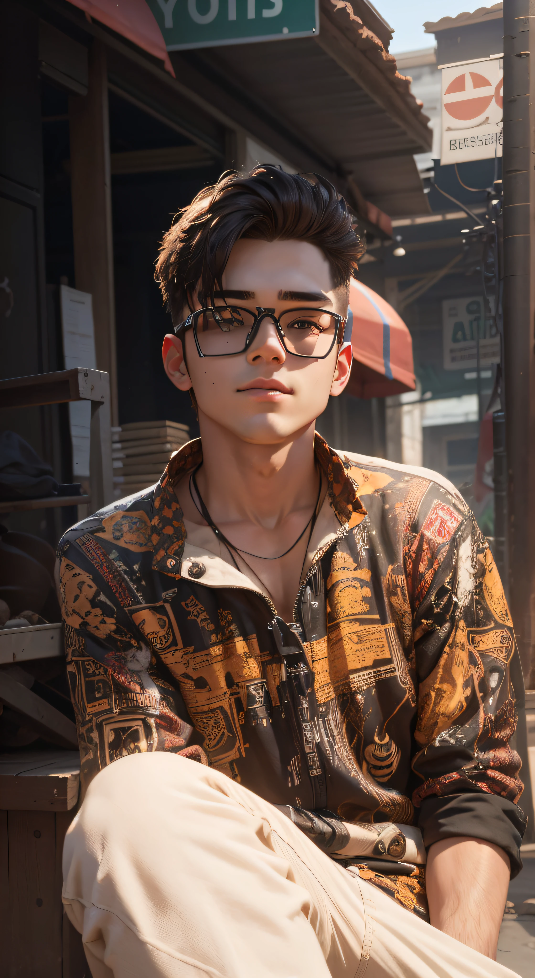 cute boy, Change background, handsome boy, realistic face, 8k,black goggles,