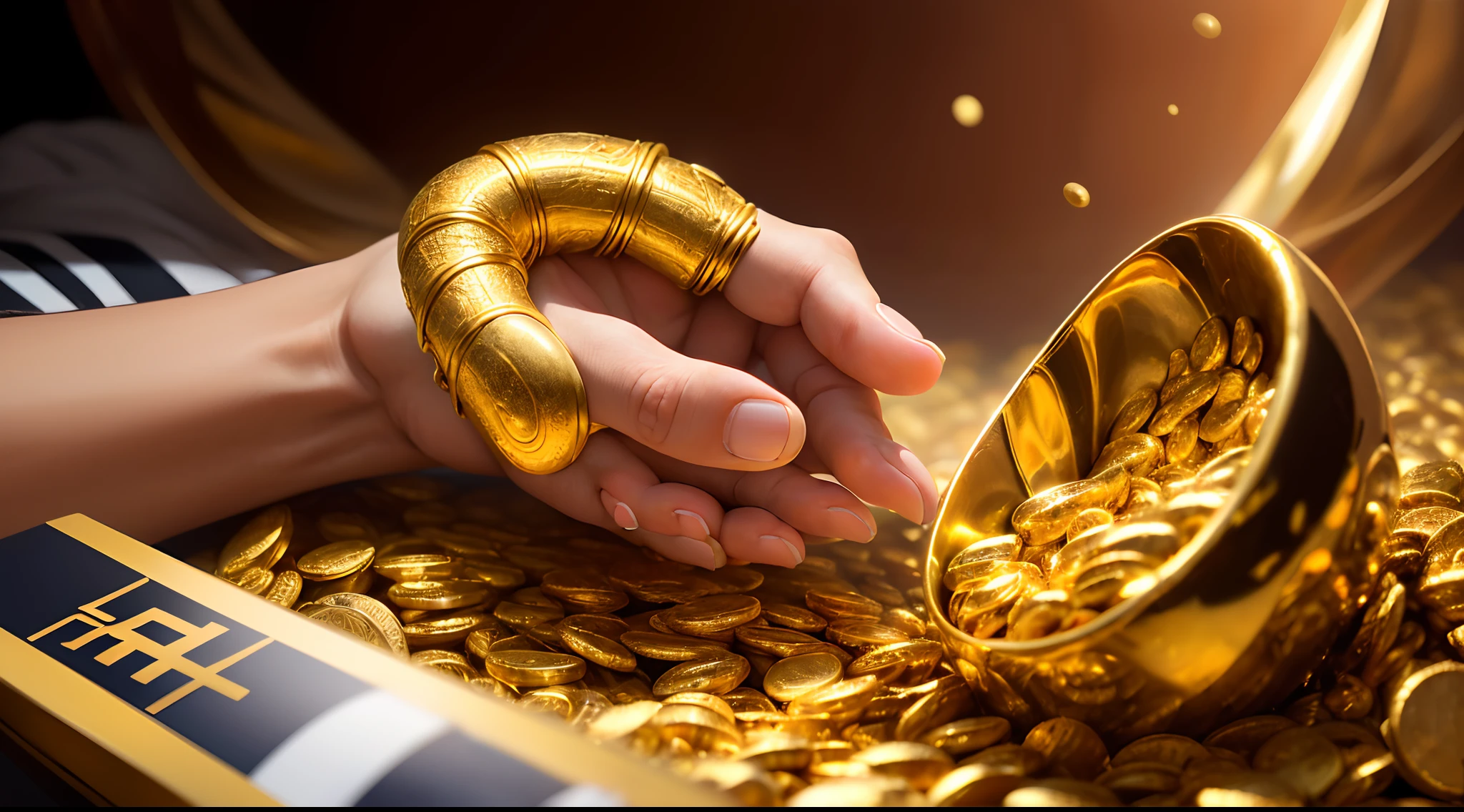 Jew gold being traded for a soul