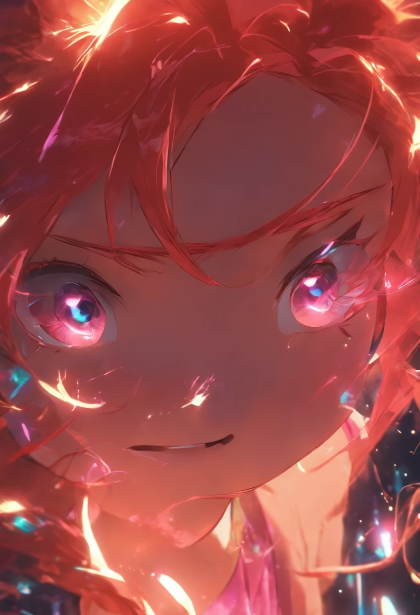 Fully naked red head girl with cat ears