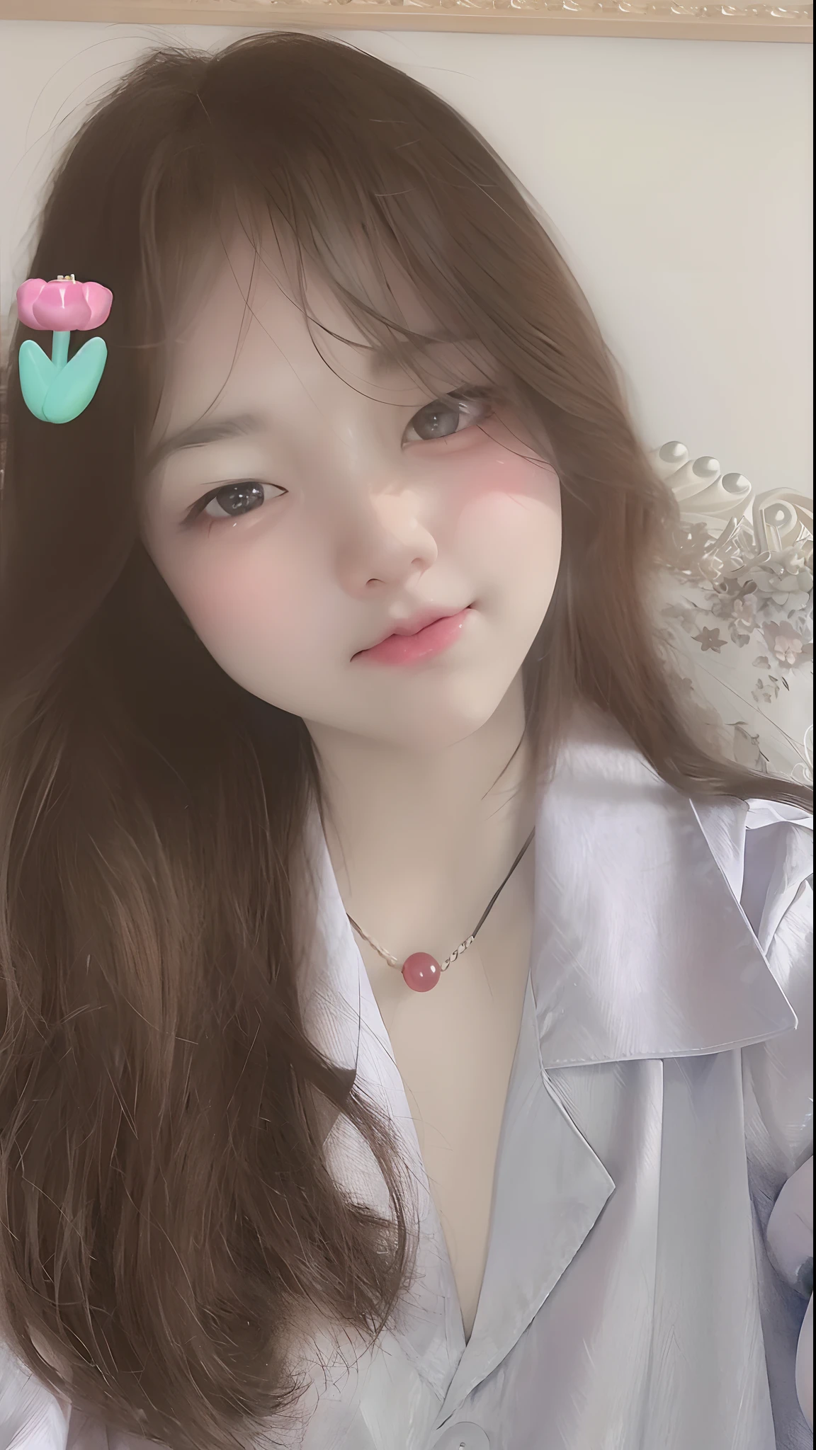 1girl,Cute, sweet, pout, blush,