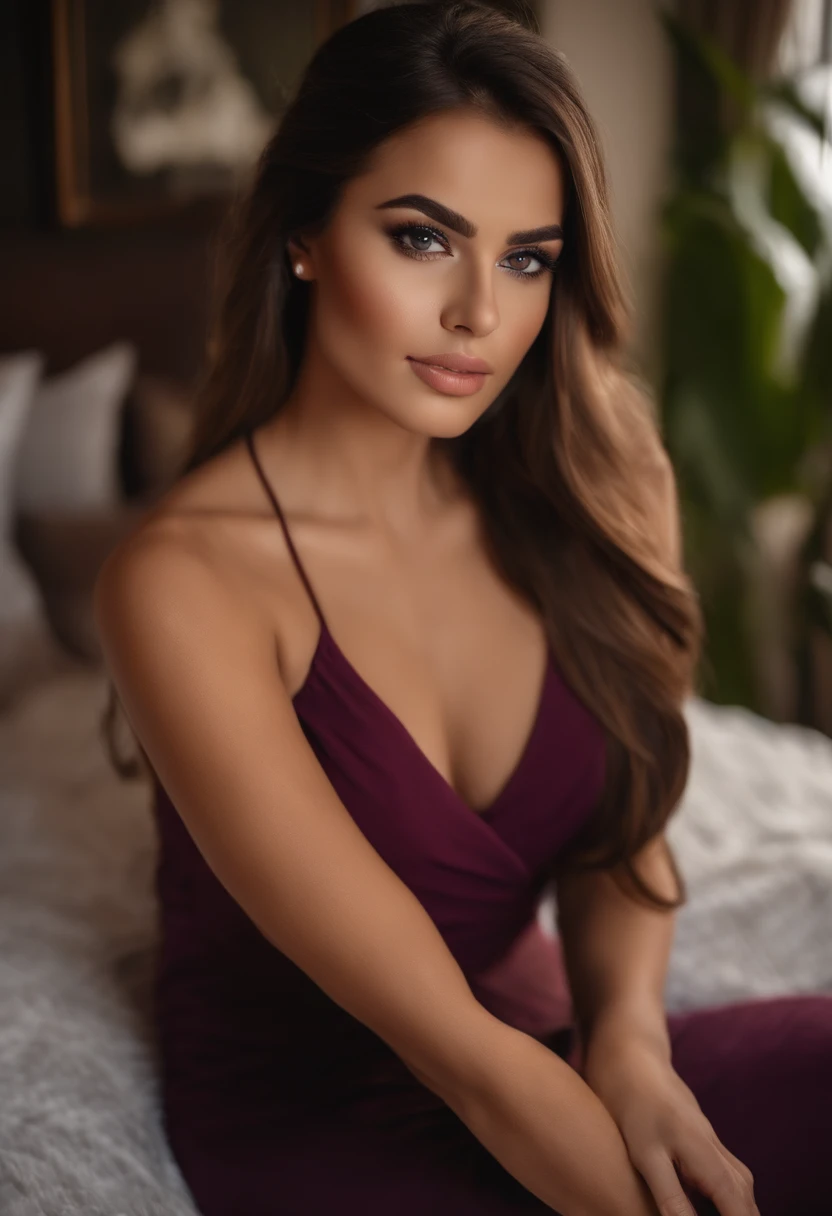 Arafed Mujer con camiseta sin mangas y bragas a juego, Chica sexy con ojos marrones, Retrato Sophie Mudd, cabello rubio y ojos grandes, en el club, Selfie de una mujer joven, Ojos en el dormitorio, Violeta Myers, ohne Maquillaje, Maquillaje natural, staring directly into camera, Cara con Artgram, dezentes Maquillaje, Impresionante foto de cuerpo completo, en el dormitorio, Fission