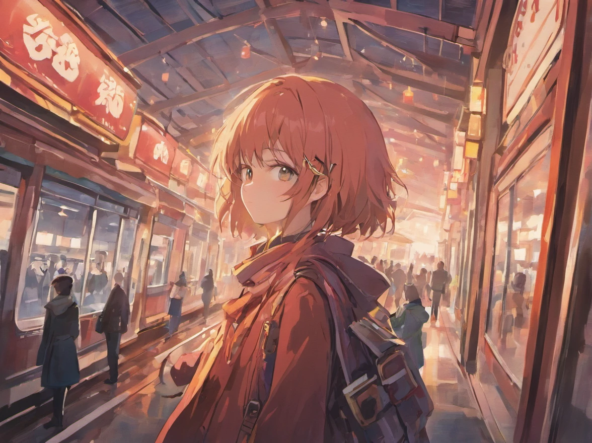 (masterpiece), best quality, expressive eyes, perfect face, TATENO-STATION is Kyushu Railway and Minamiaso Railway station located in Oaza Tateno, Minamiaso Village, Aso District, Kumamoto Prefecture, in the Kyushu region of Japan, Exterior of Tateno Station,
