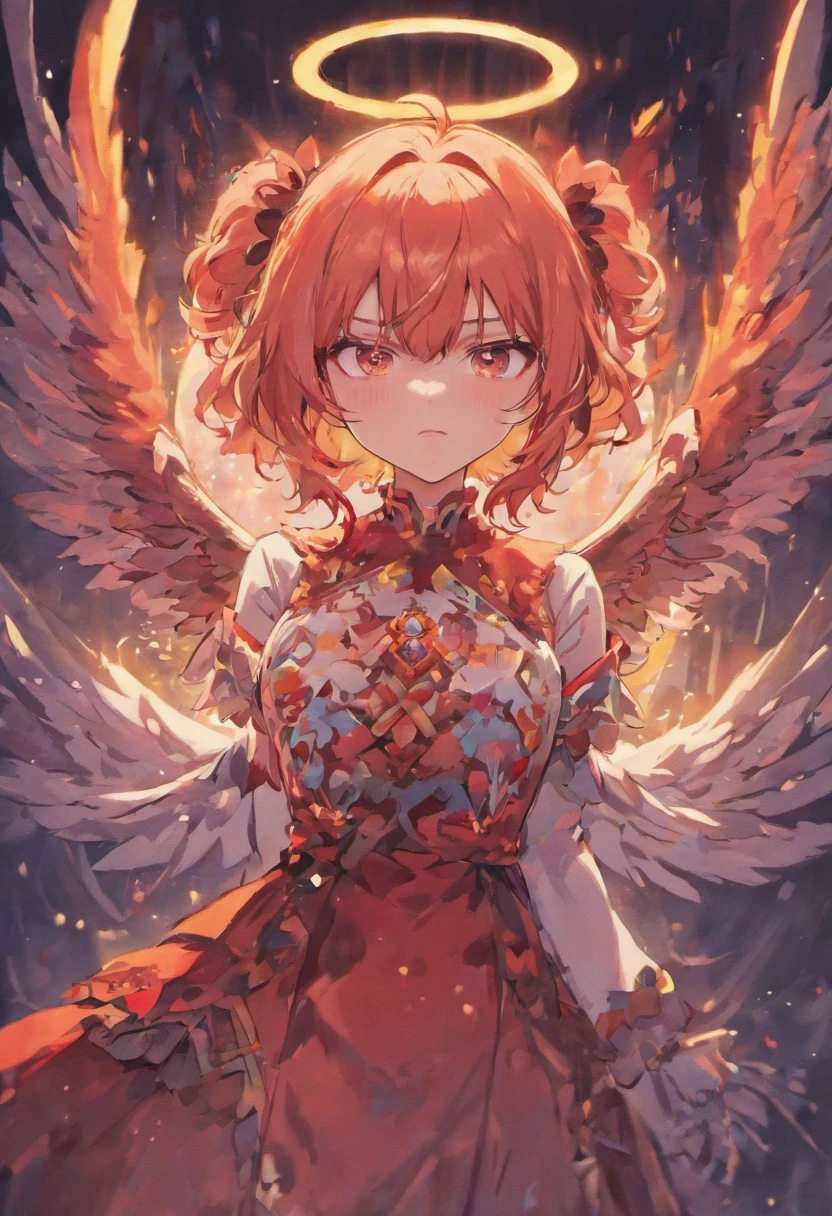 Half demon, half angel, girl