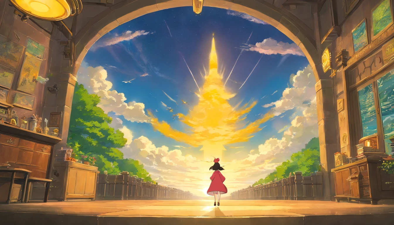 en premier plan le dieu Taranis (du ciel, de la foudre et du tonnerre), autour de la lettre T, ou du mot TARANIS, dans un style gaming, des effets de foudre et tonnerre visible