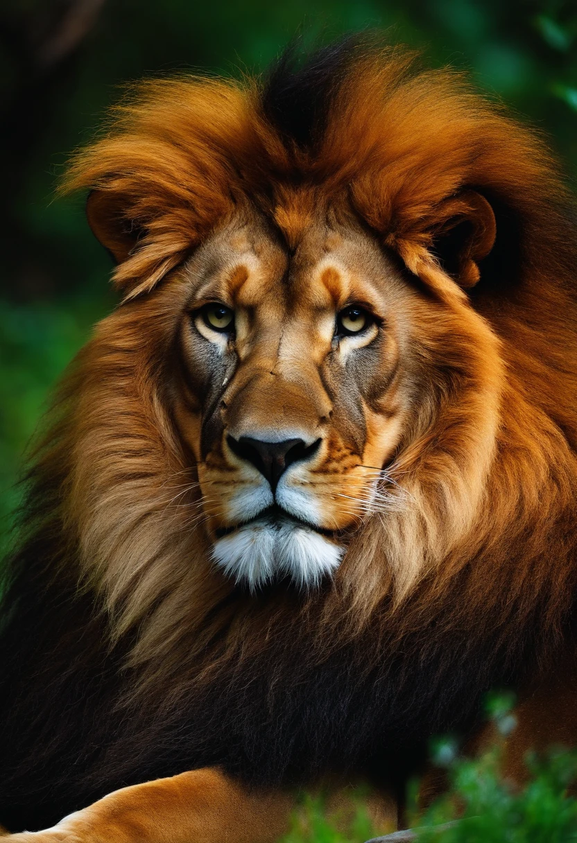 Wild lion