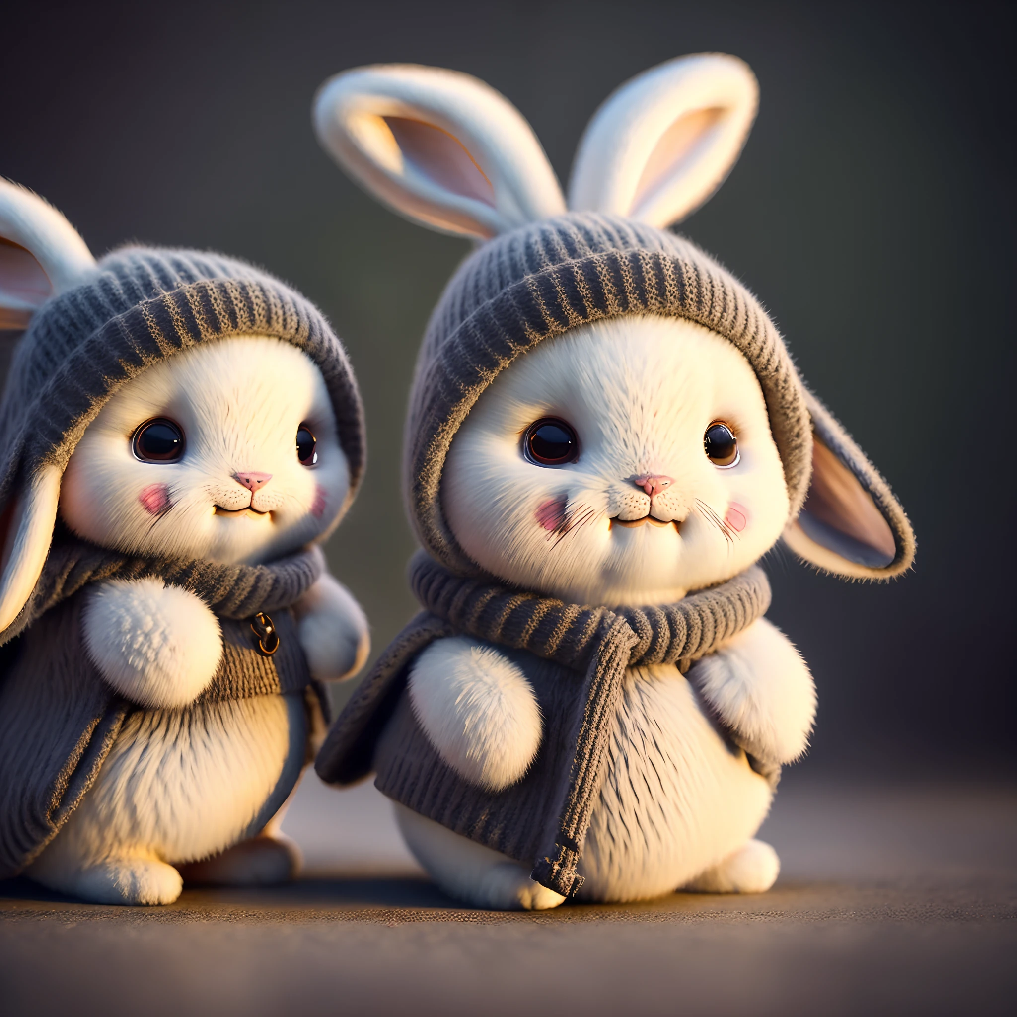 bunny, turbidity, bunny, blossom, Nature, no_humans, depth of fields, to8 contrast style, DARK_Glam, Wear DRK_Glam, heavy shadow, (murky: 1.4), (8k, Raw-Photo, Top  Quality, ​masterpiece: 1.2