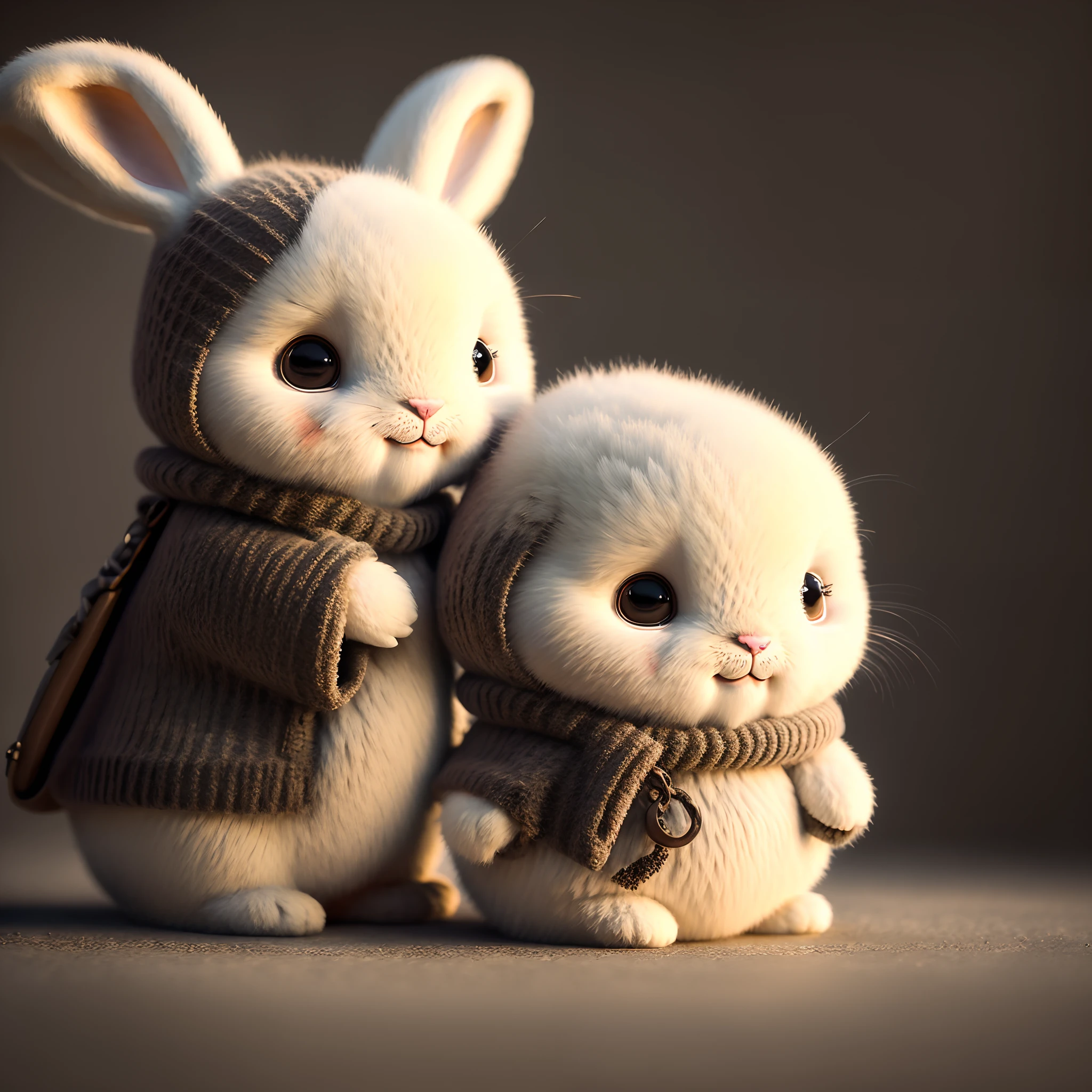 bunny, turbidity, bunny, blossom, Nature, no_humans, depth of fields, to8 contrast style, DARK_Glam, Wear DRK_Glam, heavy shadow, (murky: 1.4), (8k, Raw-Photo, Top Quality, masterpiece: 1.2