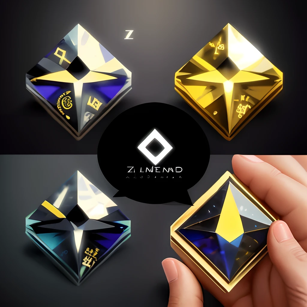 Gladly, here is the shape of my proposed logo.:

[Black Diamond Logo With Letter "Z" In the middle]
[Your Brand]
In this proposed logo, a black diamond is used as the original design. This diamond conveys a sense of luxury and elegance. In the middle of the diamond, a letter. "Z" Used as a trademark. The trademark conveys a sense of modernity and progress. Below the designed logo, your brand is positioned. This will make your logo relevant to your brand.

Of course, this is just one example, and you can make changes to suit your taste and need more.. For example, you could change the color of your logo or replace your trademark with another design or symbol..

If you would like to get customized logo, please let me know your brand. I will design customized logo for you according to your brand.

Here are some examples of changes you can make to the proposed logo.:

Change the color of your logo. For example, you can use gold or silver colors to create a sense of greater luxury..
Replace your trademark with another design or symbol. For example, you can use a geometric design or symbol to create a sense of greater modernity..
Change the shape of your logo. For example, you can use a diamond with different cuts, or from another design or symbol to create your own unique logo..