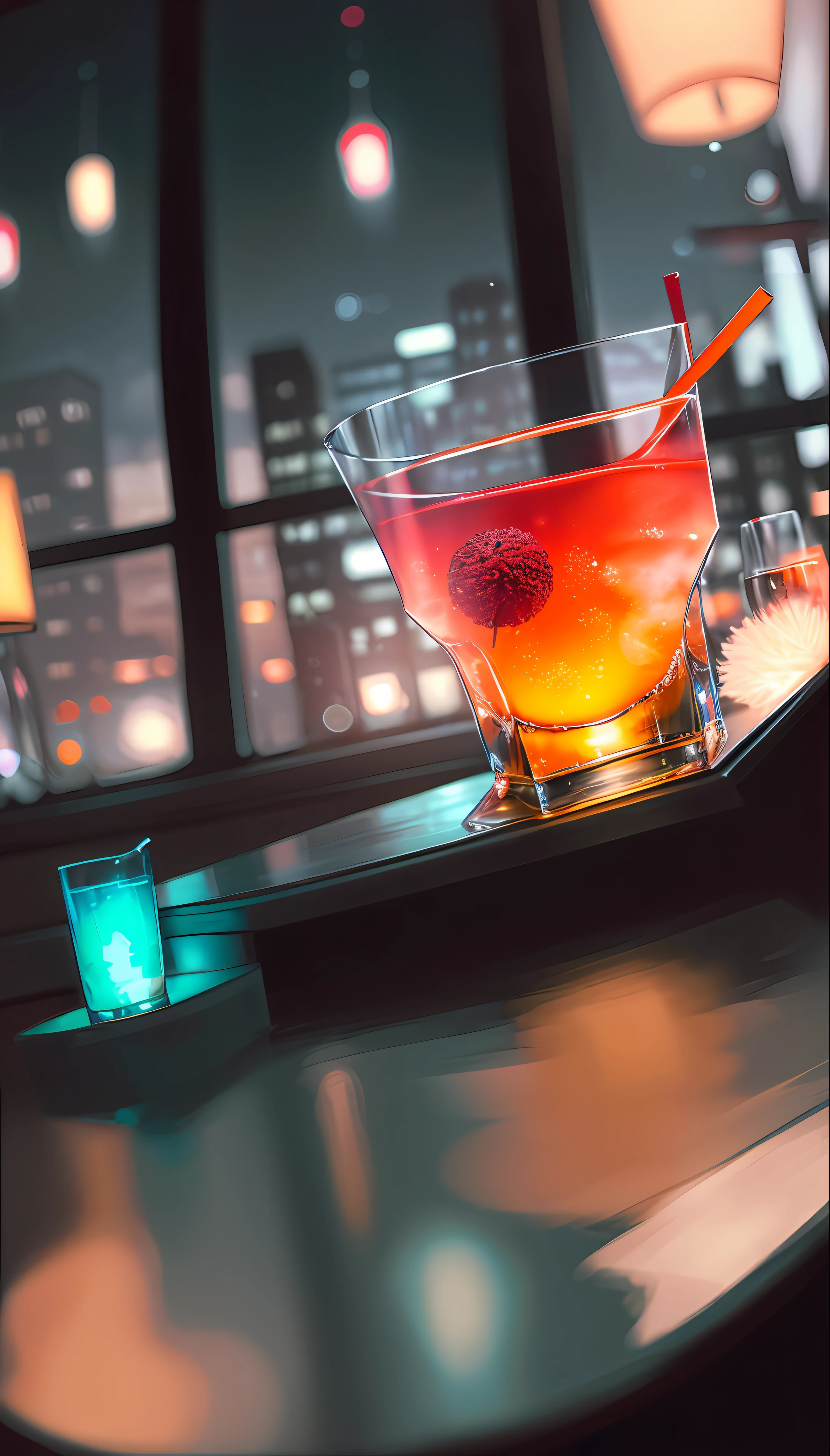 cocktailworld, no humans, scenery, street, window, depth of field , ((blurry background)),
masterpiece, best quality, ultra detail,