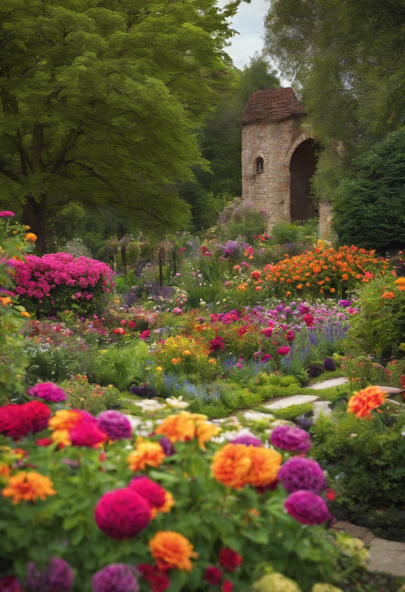 flower garden