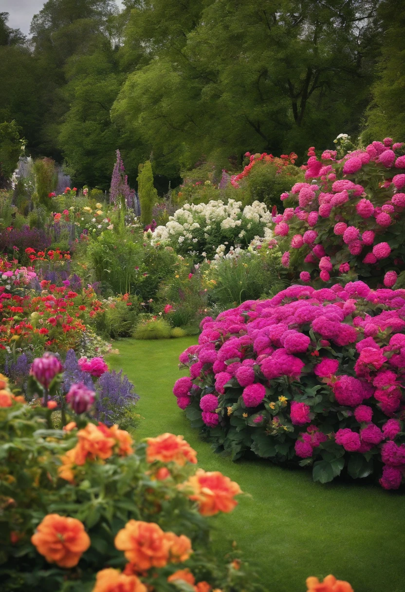 flower garden