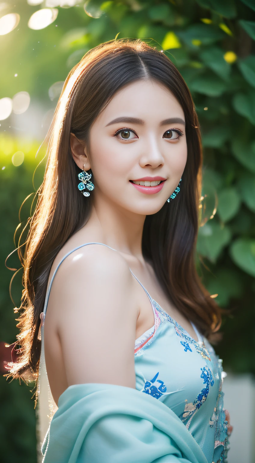 （32K,very high res, high detailing, highly accurate,Pretty Girl 1：1.5）,Raw photo & realistic atmosphere,beautiful dark blue eyes,Detailed mouth,Glossy lips,Detailed eyebrows,Soft white skin that shines with every detail,,Eyes drawn in detail、Very beautiful eyes with azure eyes,Detailed lips、Very beautiful face,Very well-formed face、Lifelike face,shiny beautiful lips,Beautiful eyebrows,Infinite reality,Best design,（Insanely cute Japan 16 years old,Beautifully shaped breasts,Very cute beautiful girl,Little Girl,Healthy body,Outstanding style：1.5）,Best Natural Makeup,Japanese ido,Korean Idols,Young sensual idol,Moist eyes,Dark Beautiful Deep Eyes,Beautiful butt,beauty legs：1.3),超A high resolution、Natural and realistic face,Pure eyes are too cute,(((photorealisim,Photograph the whole body))),Reality Live Action,（Fashionable, Luxurious and voluminous earrings,a necklace,A bracelet,gyuru,Glossy nail art,Gorgeous Party Long Dresses,Luxury Gorgeous Court,White G Strength,high-heels,hairaccessories,Calm and fashionable girl,Shiny brown hair,Fancy Hair Arrangements for Party,独奏,Lori,little smiling,full body Esbian,Show full-body fashion,Red carpet, A gorgeous long dress that you won't forget once you see it,The only beauty,Cute 15 year old girl,Very cute 15 year old girl：1.7）,Night in Roppongi