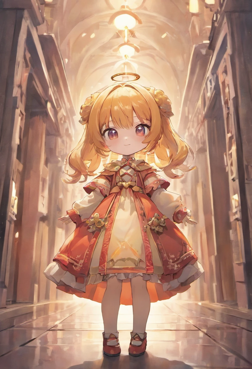 Transport a dog in a group in the middle of the city、(((big breastshigh resolution、4K、8K images、Hold your head and worry，regrettable，Pop Mart Blind Box IP、１００Close up portrait of cute knight doll of a person、Young One Angel Style、Wear longer, Dress fluently、Lop style、Poseline doll、Little people々々々々々々々々々々々々々々々々々々々々々々々々々々々々々々々々々々々。Little people々々々々々々々々々々々々々々々々々々々々々々々々々々々々々々々々々々々、unreal enginee 5、Light 3D/C4D production: 8K HD quality/illuminating/Ultra-fine lens description 1.5、flawless、Chibi Background/Cinematic。