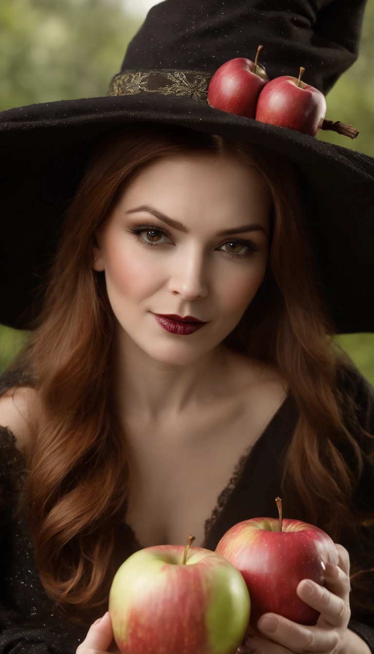 ( 8k, premiados, best quality), High definition, Super Detalhe, alto detalhamento, anatomicamente correto, Perfect illustration, (masutepiece: 1.3), (Poisoned Apple Witch:1.8), (Bring the black liquid to a boil in a large saucepan:1.1),vestes pretas, Triangle has, focinho longo, rosto branco,enrugado, cicatriz no rosto, Enredo algo、Detailed hand、dedo detalhado、(mulheres idosas:1.8)、Usando ratos
