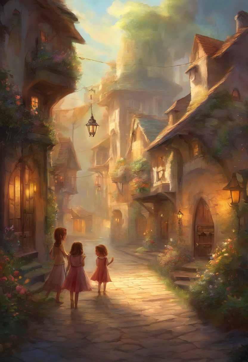 children played in street instead of garden