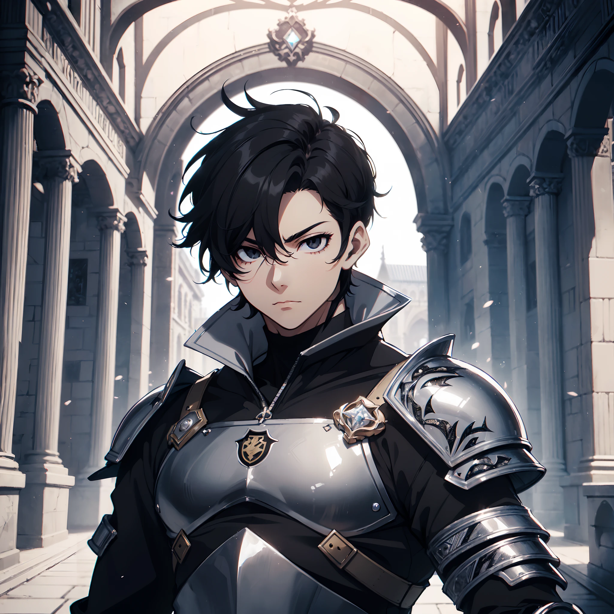 128K Ultra High Definition,
128K Ultra High Quality,
128K Ultra High Resolution,
Best Definition,
Best Quality,
Best Resolution,
Perfectly Detailed,
Perfectly Designed,
Extremely Detailed,
Extremely Designed,
Hyper Detailed,
Hyper Definition,
Hyper Quality,
Hyper Resolution,
Masterpiece,
(((Anime))),
Body Shot,
(((Boy))),
Handsome,
Muscular Body,
(((Black Short Hair))),
(((Black Eyes))),
(((Hyper Detailed & Perfectly Designed With Ultra High Quality White Diamond Ninja Armor))),
(((Inside Of Medieval Royal Palace Background Scenery))),