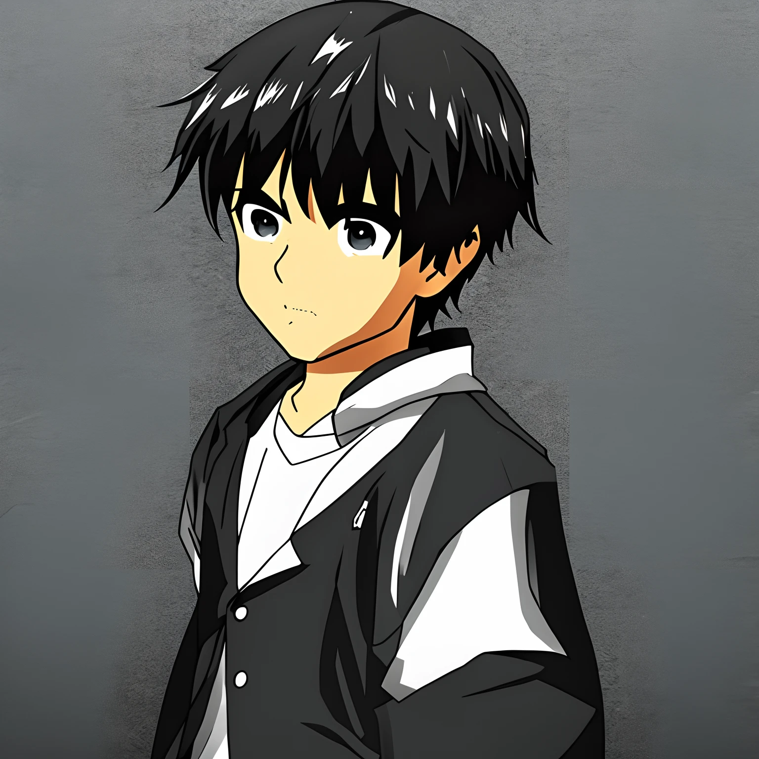 Shota、A black、a cool、cute little