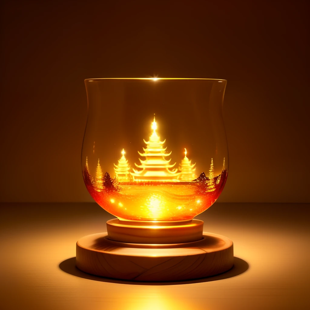 Ganlu Temple honey glass