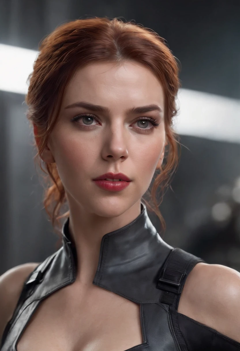 Scarlett Johansson as black widow from the Marvel universe, in an urban environment, super detailed, super detailed black widow costume, high-quality face study, full body, super quality for competition, (perfect body: 1.1), (short wavy hair: 1.2), whole body, casual pose, beautiful pose, (extremely detailed CG 8k wallpaper), (extremely delicate and beautiful), (masterpiece), (best quality: 1.0), (ultra-high resolution: 1.0), beautiful lighting, perfect lighting, realistic shadows, [high resolution], detailed skin, super detailed (((colorful))), Digital art, Metal Gear Solid concept art, Full Body concept art, Expert concept art with high detail, Concept art such as Ernest Halimov, FPS game concept art, Concept art, Craig Mullins style, Video game concept art, 4k