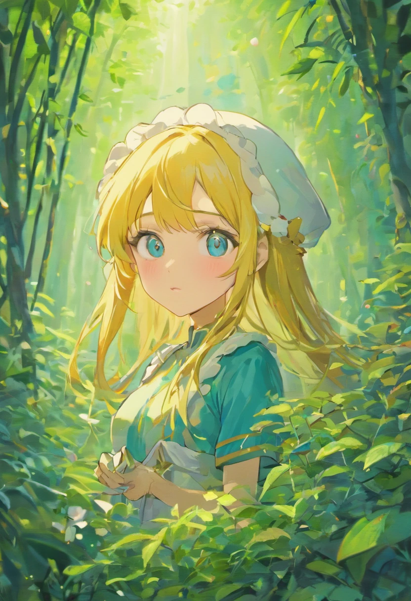 (best quality,4k,8k,highres,masterpiece:1.2),ultra-detailed,(realistic,photorealistic,photo-realistic:1.37),portrait,illustration, vibrant colors, soft lighting, detailed eyes, detailed lips, gnome, white hat, beautiful garden background