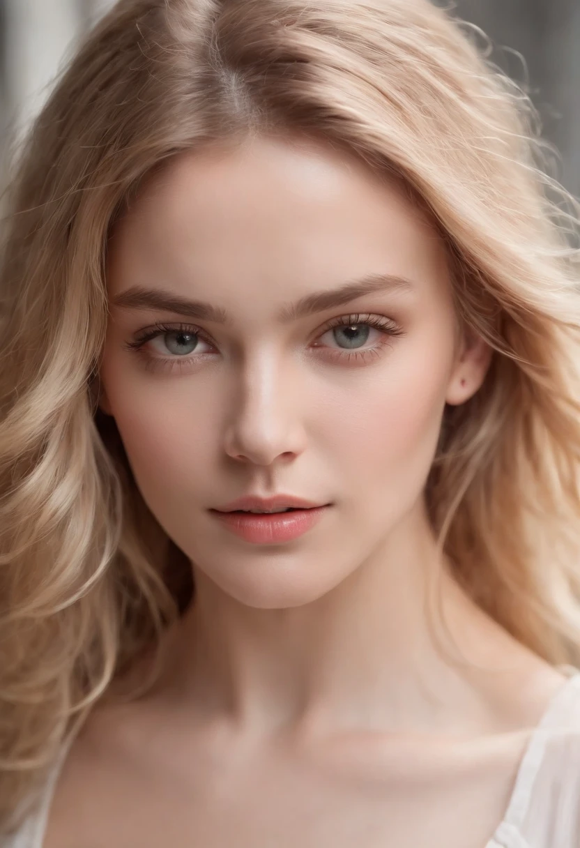 (best quality,realistic:1.37),portrait,blonde girl,intense heat,white,semi-transparent sweat-soaked clothes,bare breasts,beautiful,sexy,naked,strong gaze,sensual expression,dynamic lighting,artistic brushwork,smooth skin,shimmering sweat,subtle highlights,delicate shadows,vivid colors,a hint of blush,flawless complexion,abundant flowing hair,windswept strands,captivating eyes,pouty lips,subtle smile,fierce confidence,alluring pose,soft background,harmonious composition,dramatic atmosphere,photographic realism