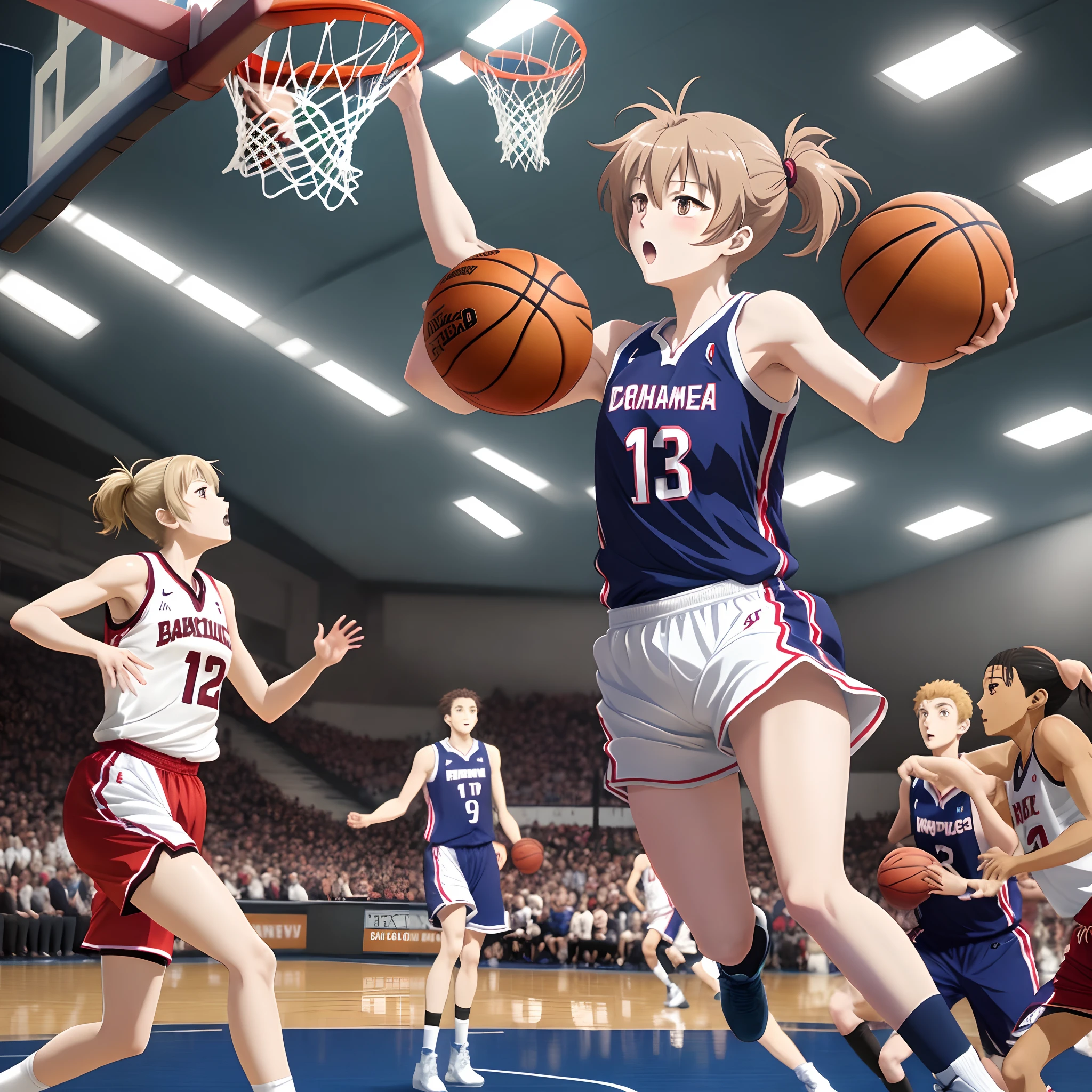 Basketball anime