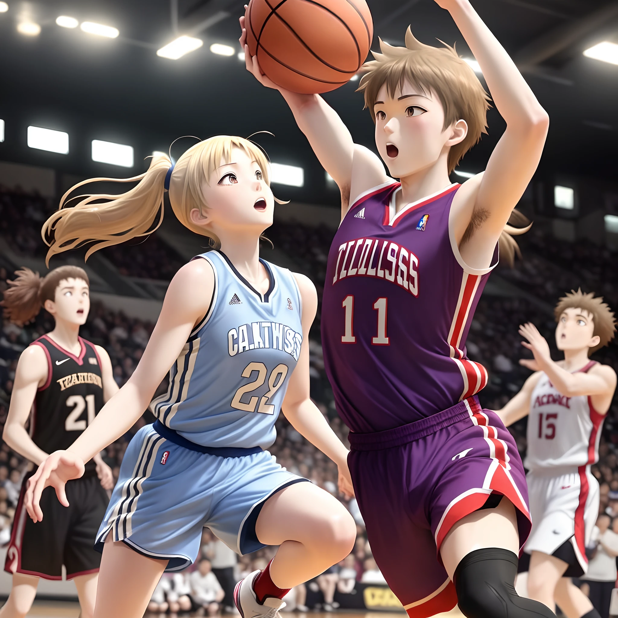 Basketball anime