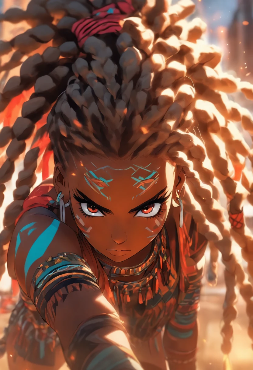 Create a realistic cinematic image sequence, 8k, Create a scene that represents the rich culture and identity of South Africa, showing people engaged in traditional activities, dances and cultural celebrations.