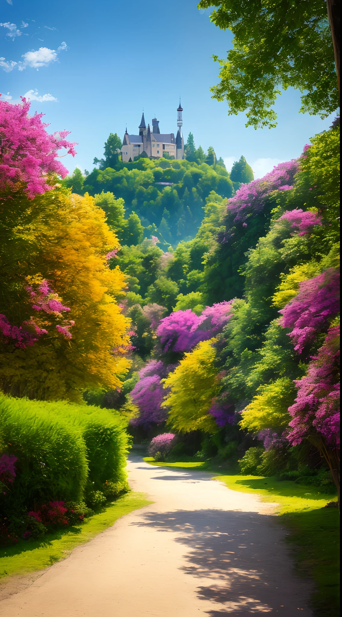 chef-d&#39;work, beste-Qualit, highly quality, fond d&#39;Highly detailed 8k CG unity display, An enchanting and dreamy scene of&#39;A fantastic forest, avec des arbres imposants, Brilliant mushrooms and hidden fairy valleys, creating a sense of mystique and d&#39;enchantement, artstation, digital illustration, complexe, tendance, couleurs pastel, painting&#39;huile, award-winning photograph, bokeh, profondeur de champ, HDR, floraison, aberration chromatique, photoreallistic, extremly detailed, tendance sur artstation, tendance sur CGsociety, complexe, highly detailed, dramatique, Mid-day art, 4K, 8K, france