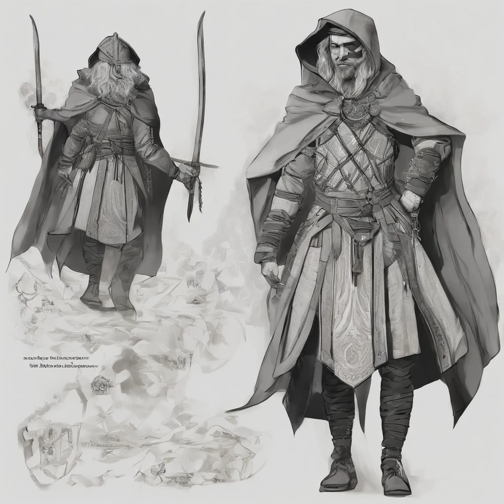 demon ninja, black fire magic,magic runes, ancient magi use, text description, golden cape,Sketch book, hand drawn, dark, gritty, realistic sketch, Rough sketch, mix of bold dark lines and loose lines, bold lines, on paper, turnaround character sheet,breath taking, sharp lense, professional photographie, 70mm lense, detail love, good quality, unreal engine 5, wallpaper, colerful, highly detailed, 8k, soft light, photo realistic
